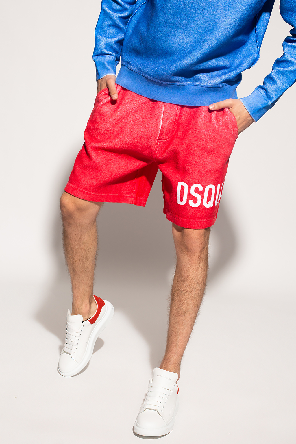 Dsquared2 shorts shirt with logo